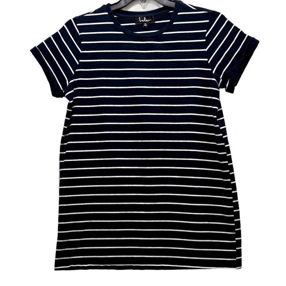 Women Blue | White Stripe tunic Size XL